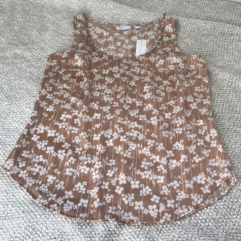 NWT New York & Company silk tank blouse - Picture 4 of 4